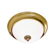 Plafoniera clasica alama aurita Aur 24k 2xE27/60W, Empire DL 7-086/2/35 Gold-Opal Orion